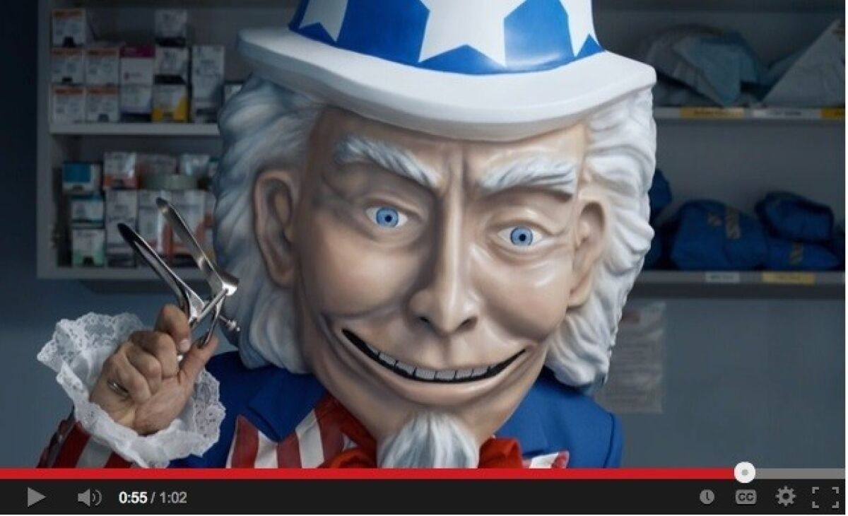 A screen grab from a new anti-Obamacare ad by Generation Opportunity.