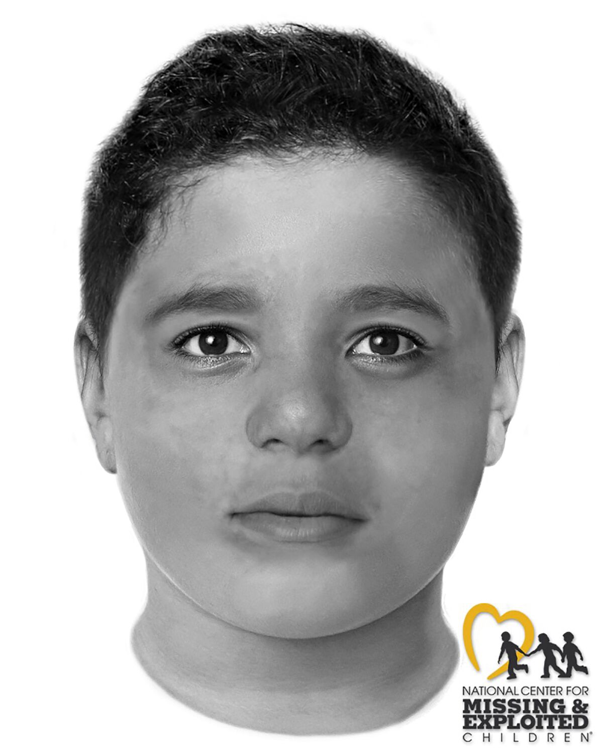 This image provided by the Las Vegas Metropolitan Police Department and created by the National Center for Missing and Exploited Children depicts a slain boy believed to be between the ages of 8 and 12 whose body was found Friday, May 28, 2021, off a hiking trail between Las Vegas and rural Pahrump, Nevada. Police in Las Vegas are trying to identify the child. They say he was 4-foot-11, weighed about 125 pounds, and his death was clearly a homicide. (National Center for Missing and Exploited Children/Las Vegas Metropolitan Police Department via AP)