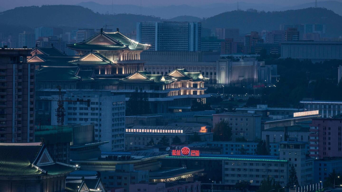 North Korea library