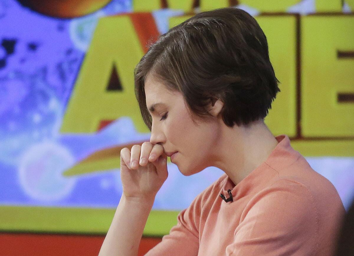 Amanda Knox said she will fight the reinstated guilty verdicts against her and a former boyfriend in the 2007 slaying of a British roommate.