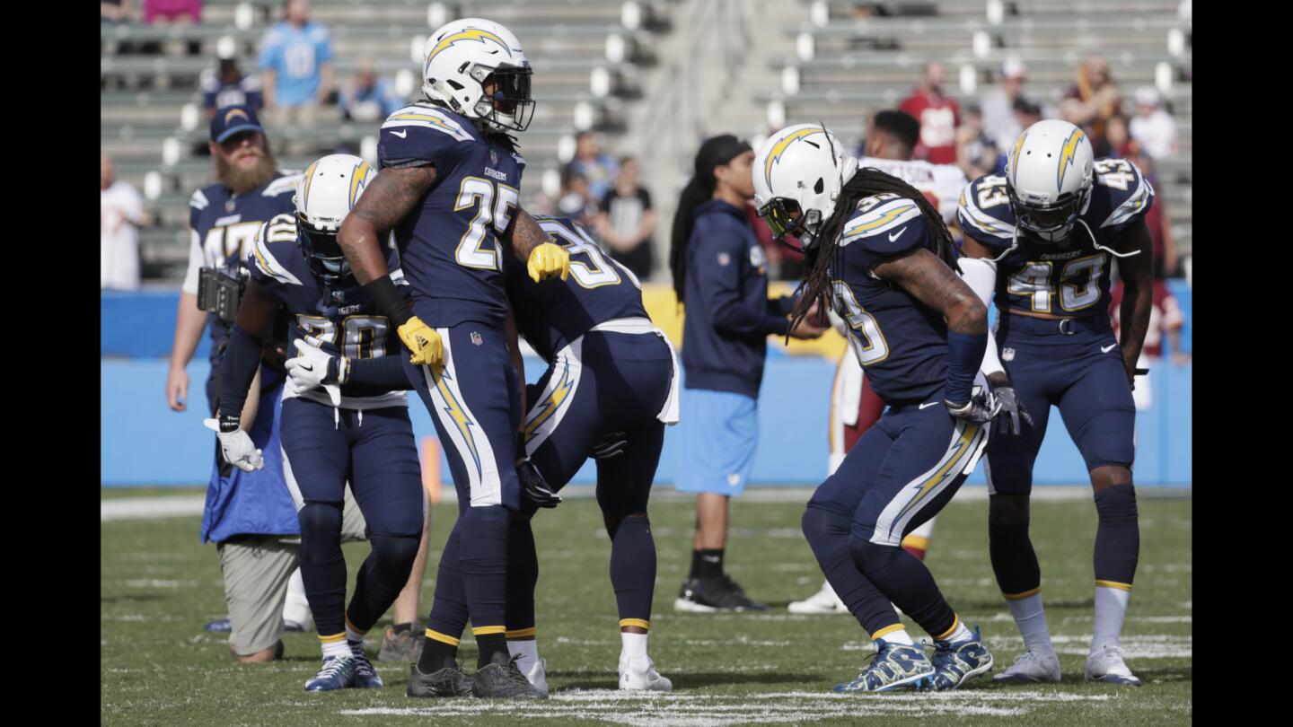 Chargers defensive backs