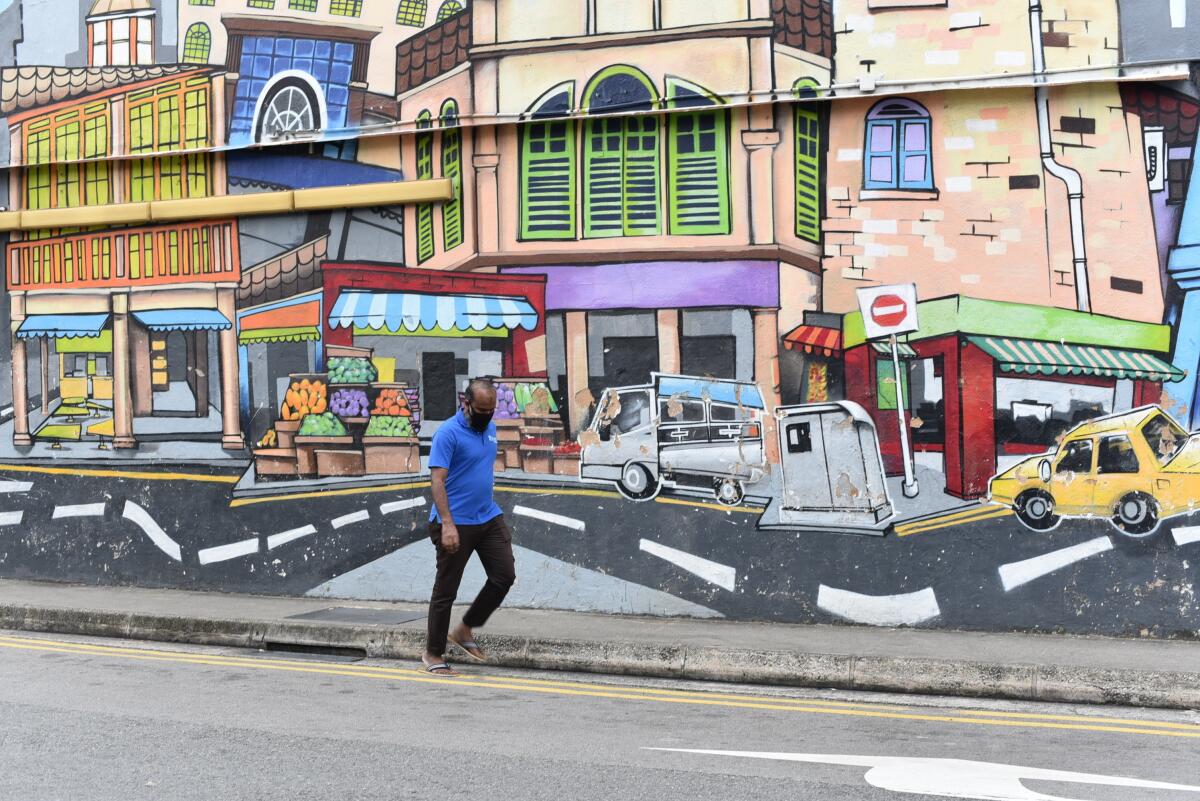 Singapore’s Little India district