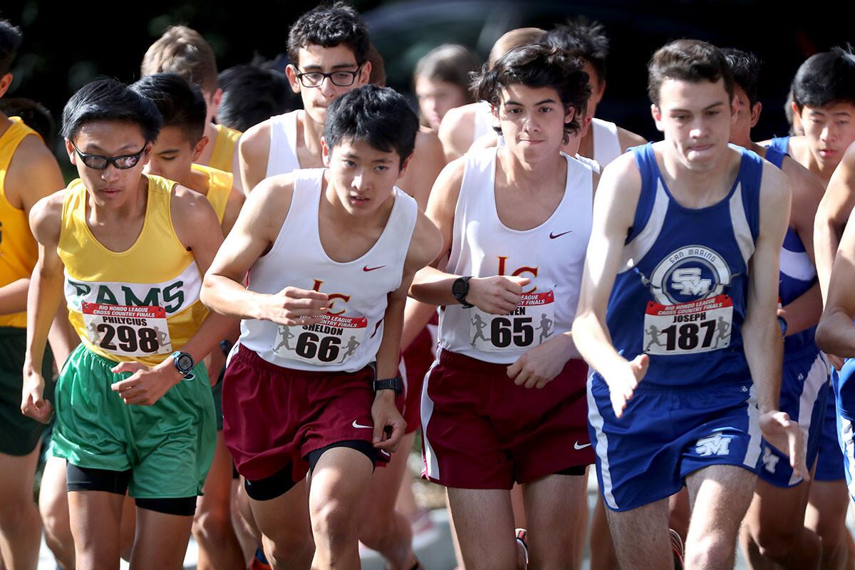 Photo Gallery: La Canada High cross country teams take second in league finals