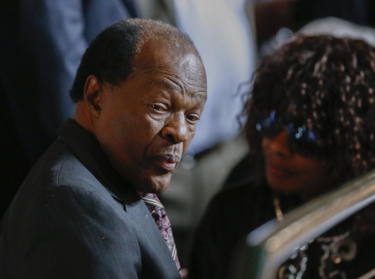 District of Columbia Councilman Marion Barry appears at a campaign rally for Georgia Democratic Senate candidate Michelle Nunn in Atlanta in October.