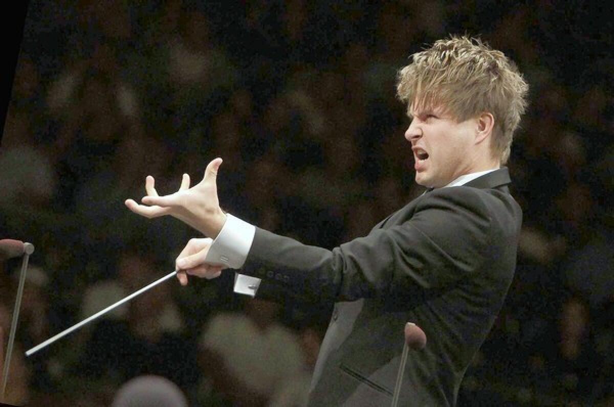 Krzysztof Urbanski conducts the L.A. Philharmonic in his West Coast debut at the Hollywood Bowl.