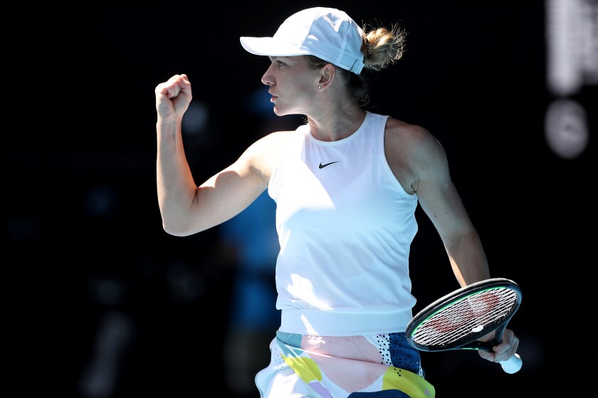 Simona Halep dominates in Australian Open Los Angeles Times