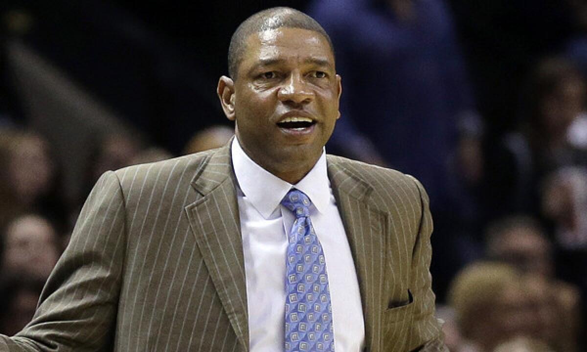 Doc Rivers will face his old team, the Boston Celtics, for the second time since taking over coaching duties for the Clippers.