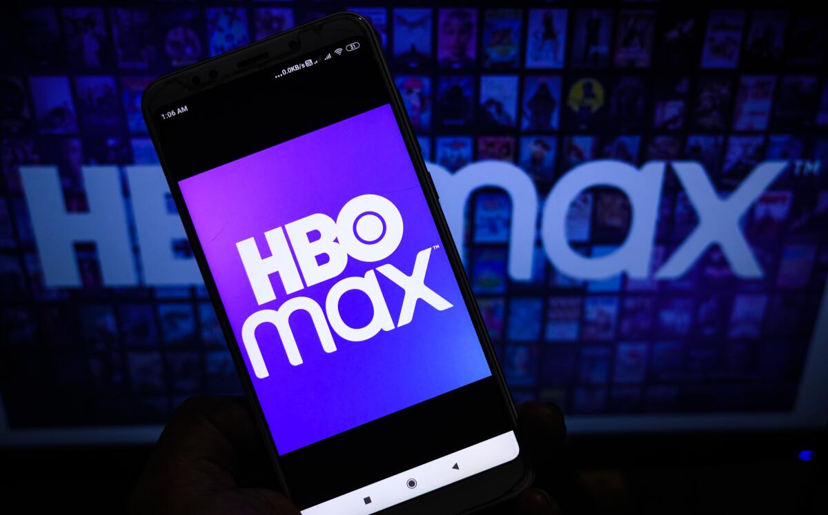 HBO Max logo (Photo Illustration by Soumyabrata Roy/NurPhoto via Getty Images)
