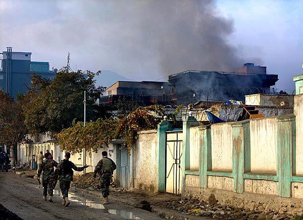 Attacks in Kabul