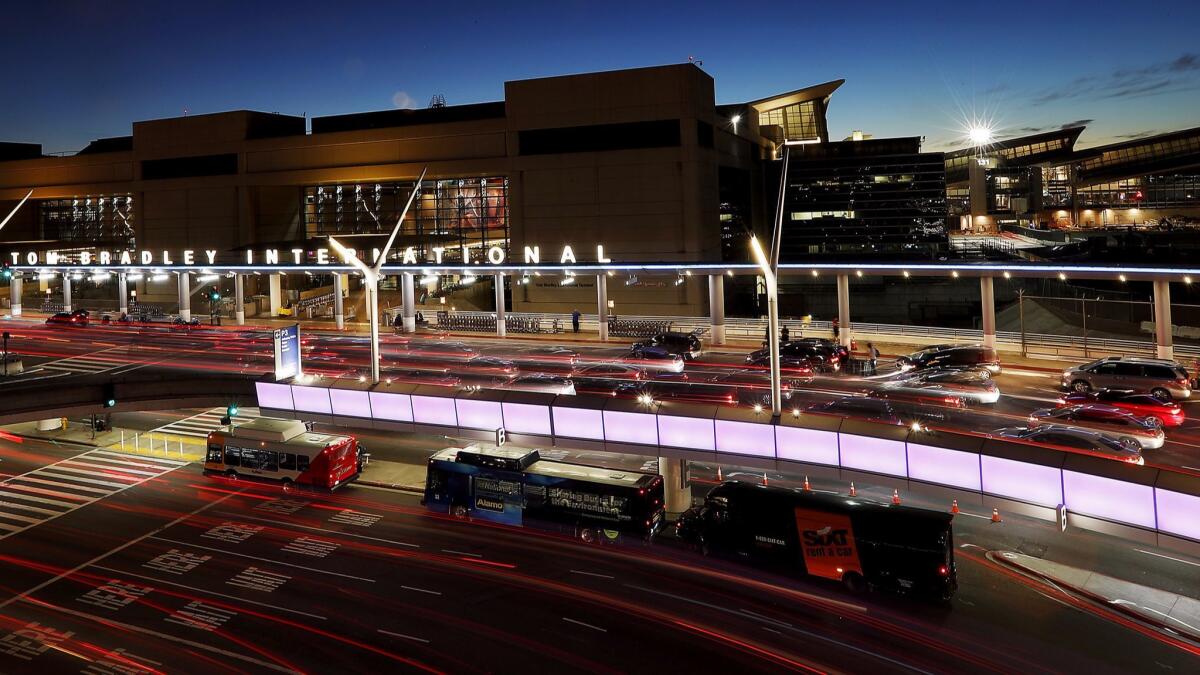 The new American Express Centurion Lounge will occupy more than 13,900 square feet at the Tom Bradley International Airport.