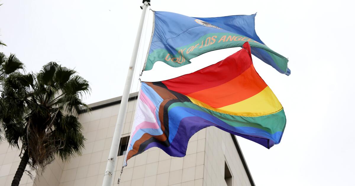 Christian engineer sues L.A. County over Pride flag display at government buildings Christian engineer sues L.A. County over Pride flag display at government buildings