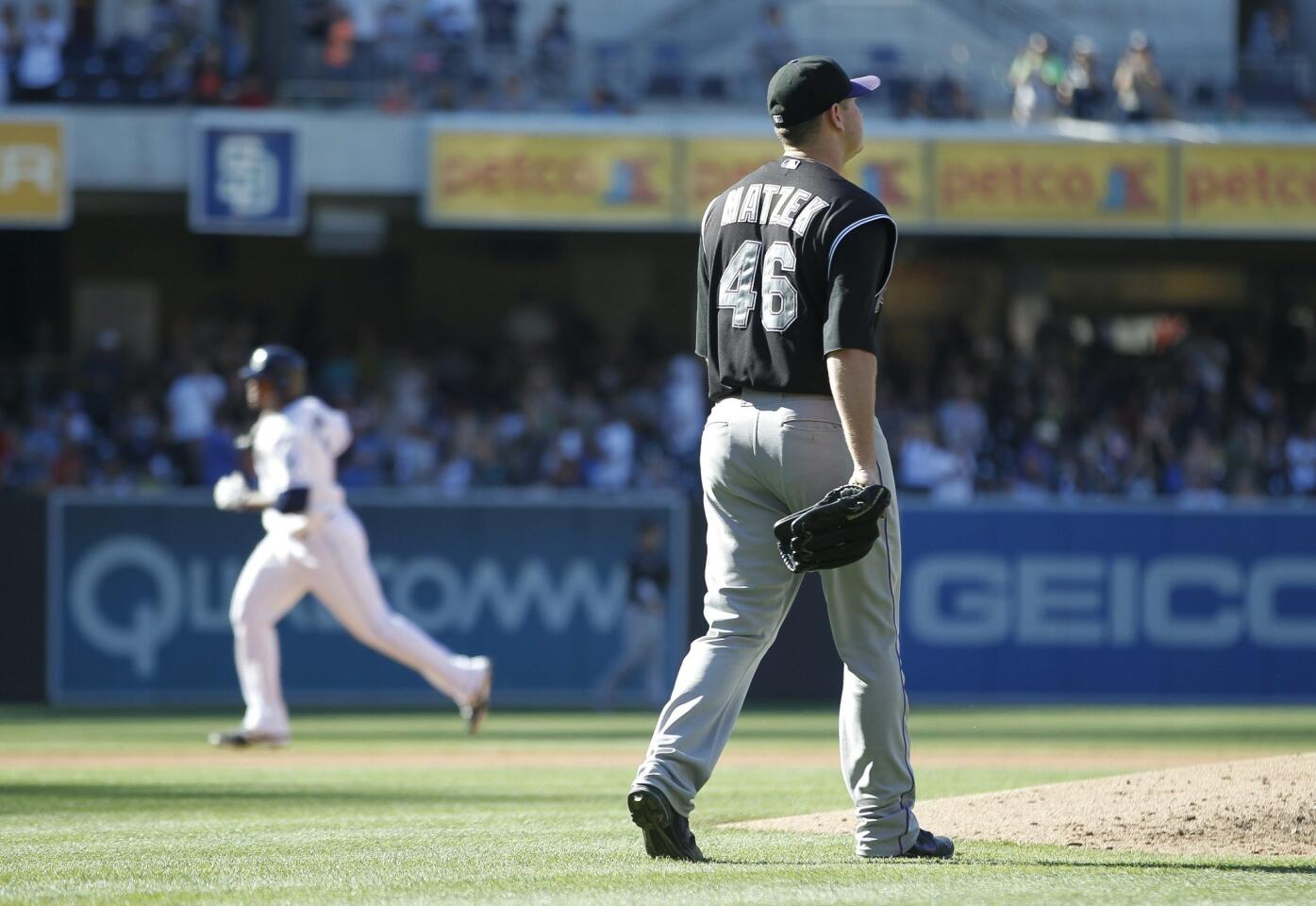 Padres vs. Rockies 8/13/14