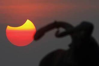 Solar eclipse - Cambodia