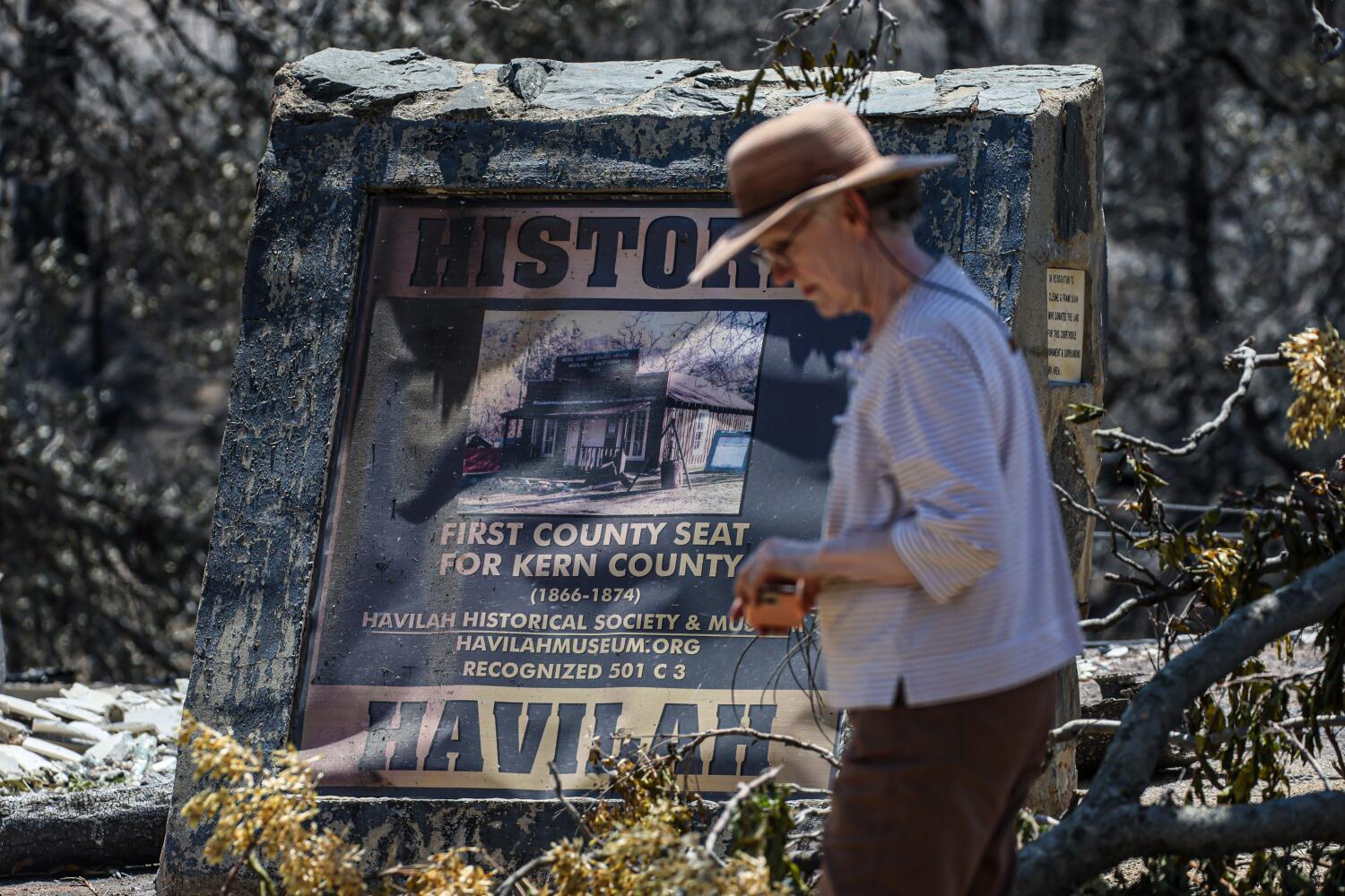 California history reduced to ash with Borel fire's destruction of Havilah