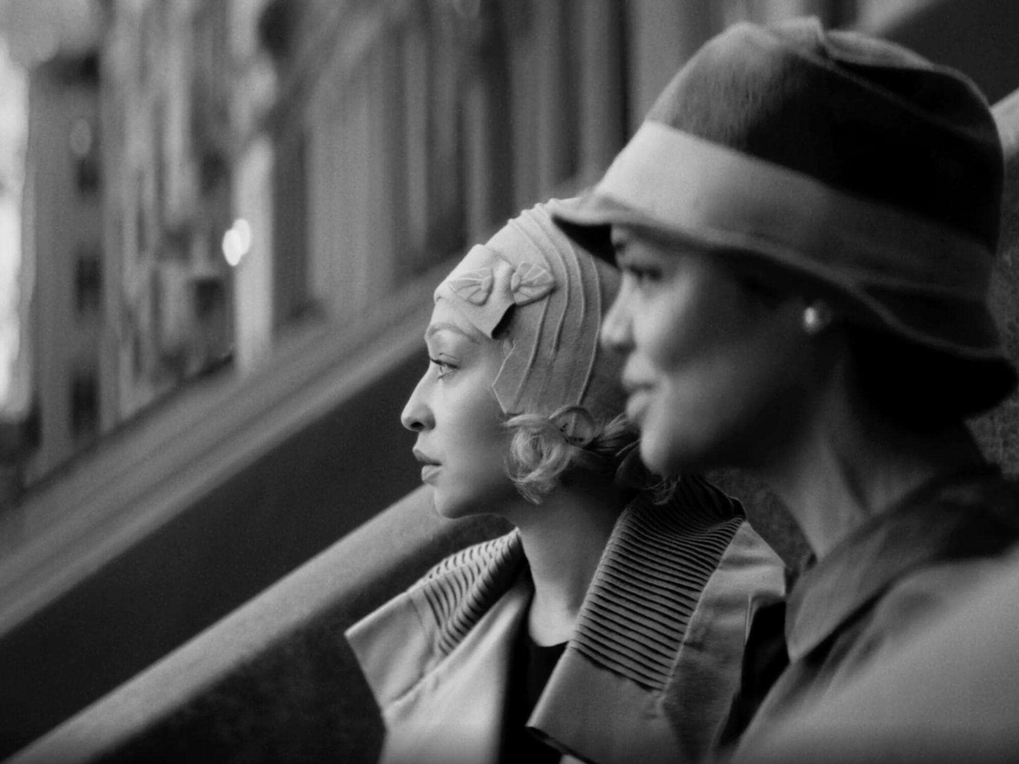 Ruth Negga, left, and Tessa Thompson in the 2021 drama 'Passing.'