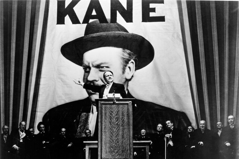 Orson Welles as Charles Foster Kane in "Citizen Kane." Credit: Warner Bros.