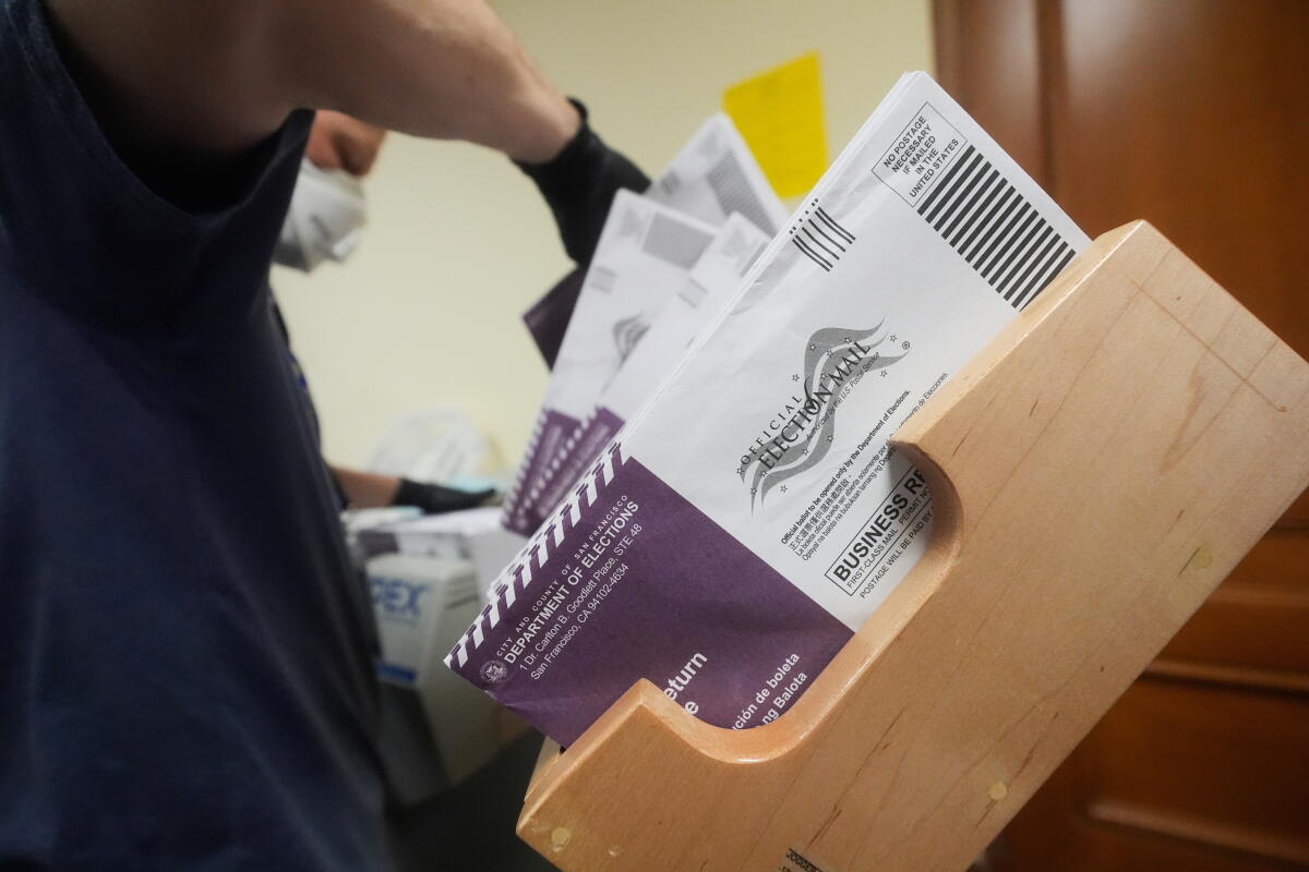 Ballot Ruffwear Trump signs executive order limiting mail-in ballots; California ...