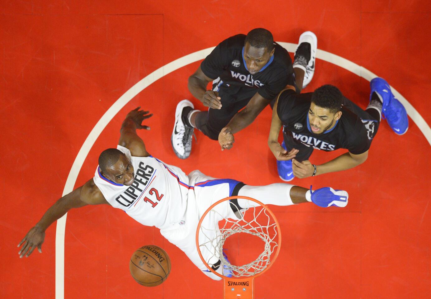 Luc Richard Mbah a Moute, Gorgui Dieng, Karl-Anthony Towns