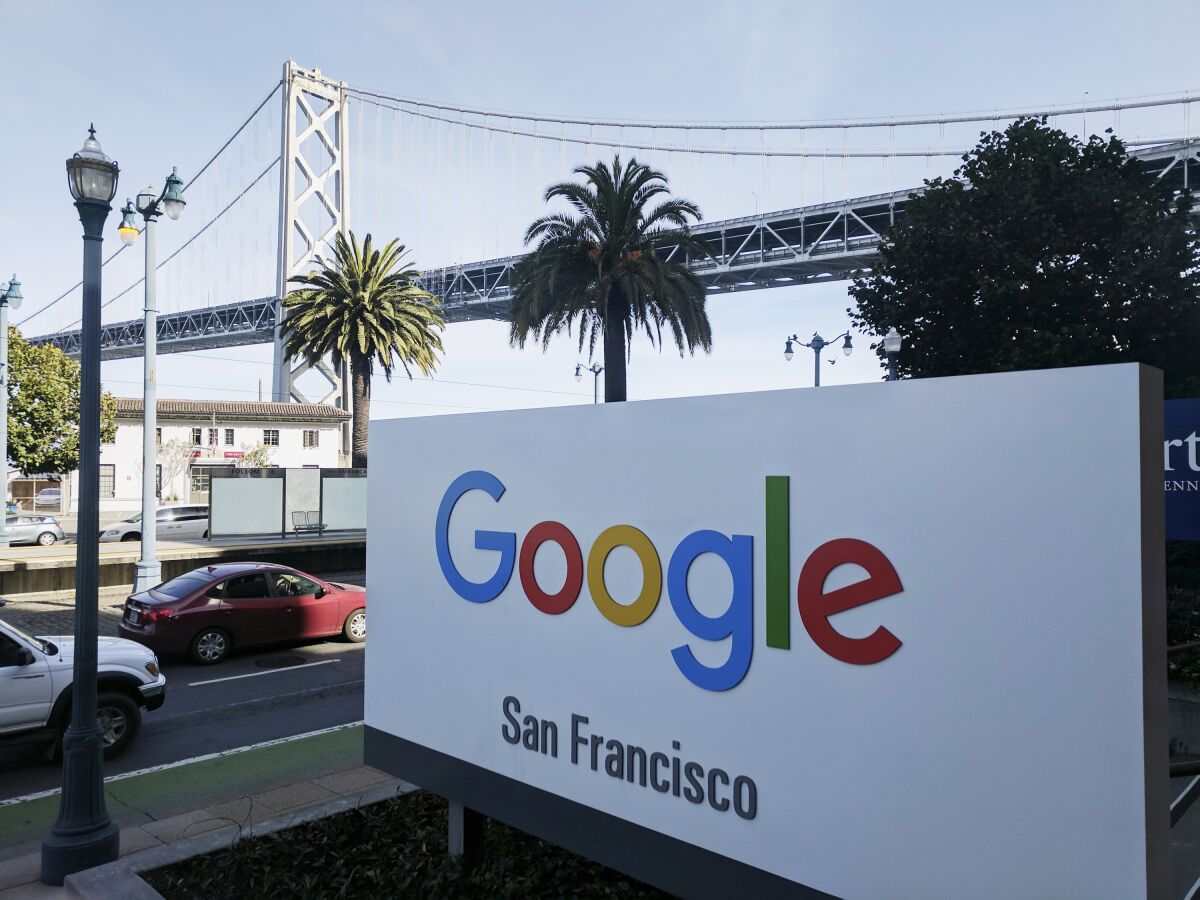 Google said it fired the four workers for violating its data security policy. The workers say they didn't violate policy. 