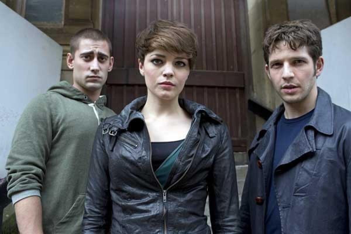 The supernatural drama "Being Human" returns on BBC America. With Michael Socha, left, Kate Bracken and Damien Molony.