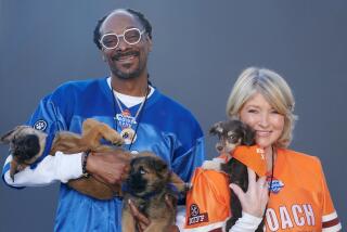 Snoop Dogg and Martha Stewart serves as coaches for “Puppy Bowl XVIII”