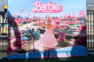 Barbie movie signage from the Party on the Pier fundraiser for UCLA Mattel Children's Hospital