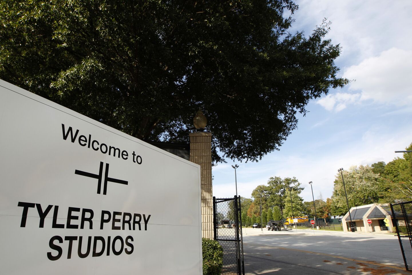 Take a tour of Tyler Perry's massive new studio on a former Army base