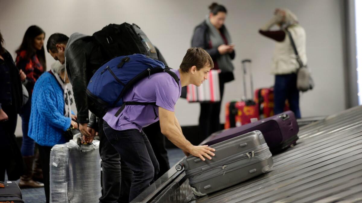 McCarran airport's baggage has a frequency all its own