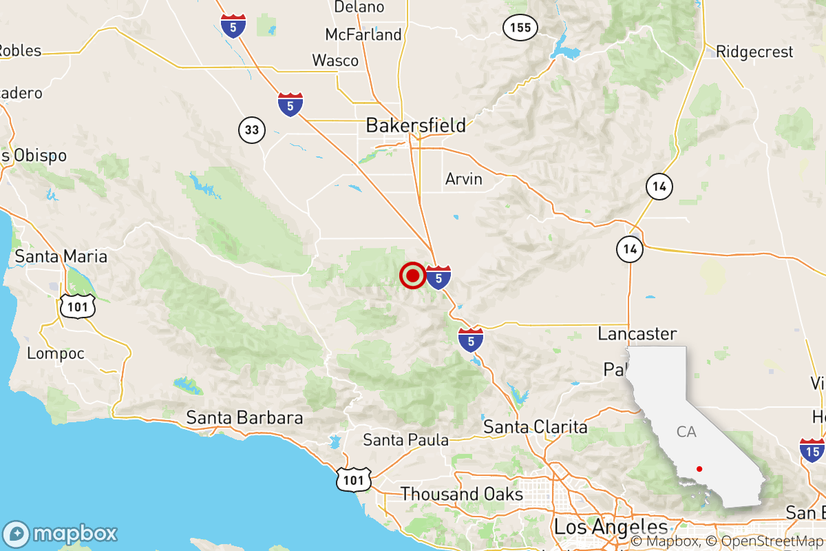 Earthquake 3.5 temblor strikes near Bakersfield Los Angeles Times