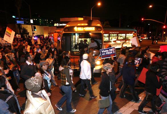 West Hollywood Proposition 8 protest