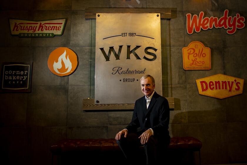 CYPRESS, CA - JULY 25, 2019: Roland Spongberg runs one of the largest restaurant franchises in the western U.S. on July 25, 2019 in Cypress, California. He has 191 El Pollo Locos, Krispy Kremes, Wendy's and many others.(Gina Ferazzi/Los AngelesTimes)