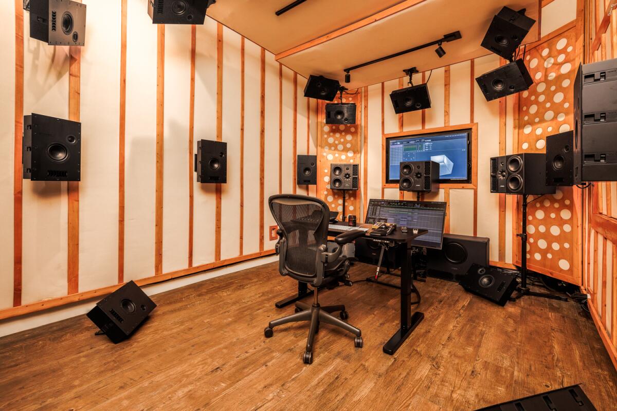 A view of Gold-Diggers Sound studio 6.