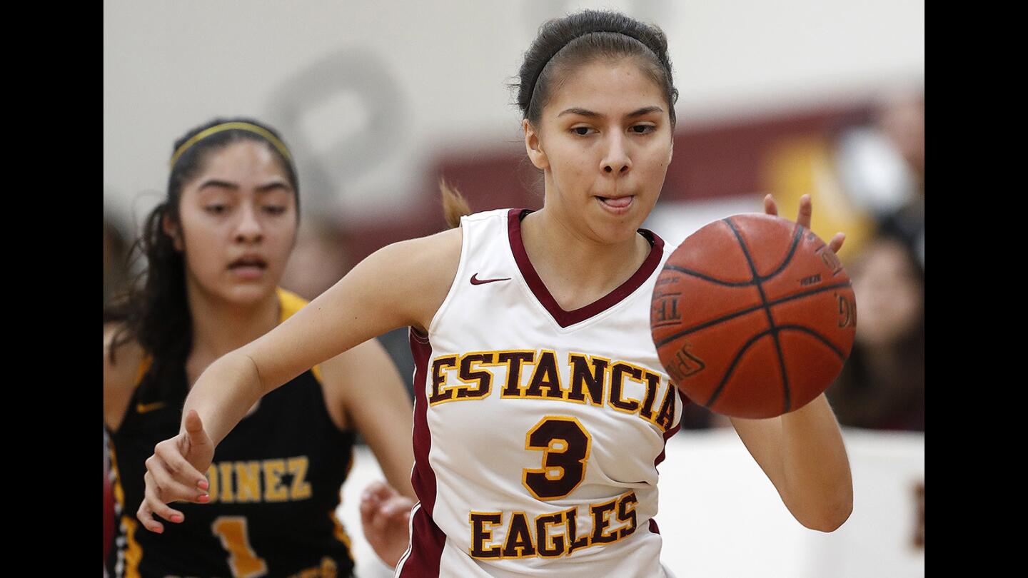 Photo Gallery: Estancia vs. Godinez girls' basketball