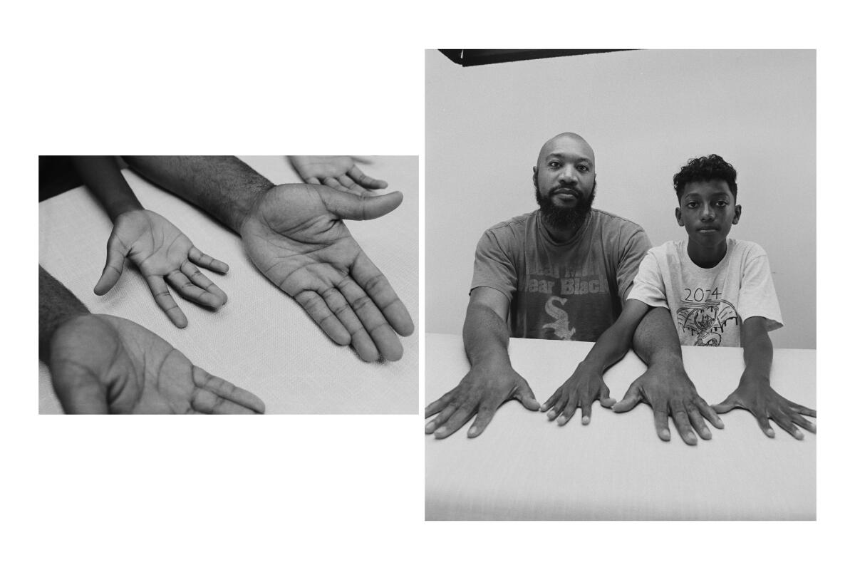 Dave Giles II and his son Dave Giles III, were featured twice in Mark Clennon's "My Father's Hands" series.