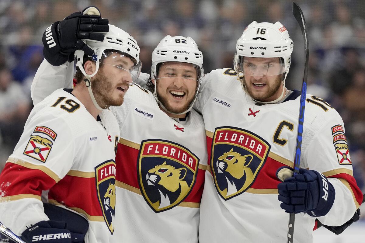 Florida Panthers beat Tampa Bay Lightning in Stanley Cup Playoffs