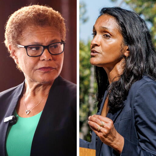 Nithaya Raman Mayor Karen Bass and Nithya Raman face off in first debate in runoff ...