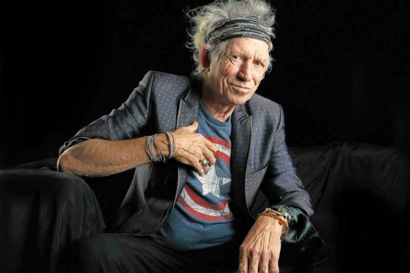Legendary musician Keith Richards, seen here in August 2015, has a new solo-album coming out "Crosseyed Heart," along with a documentary movie about his life.