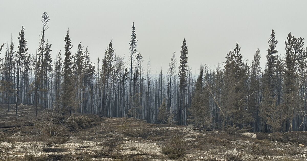 Residents begin to evacuate as fire approaches Canada’s Northeast Territories