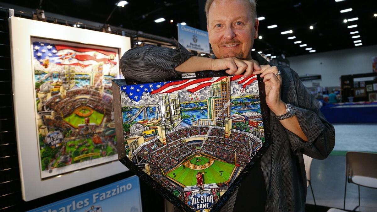 2016 MLB All-Star Game Art Collection on Display at Fanfest