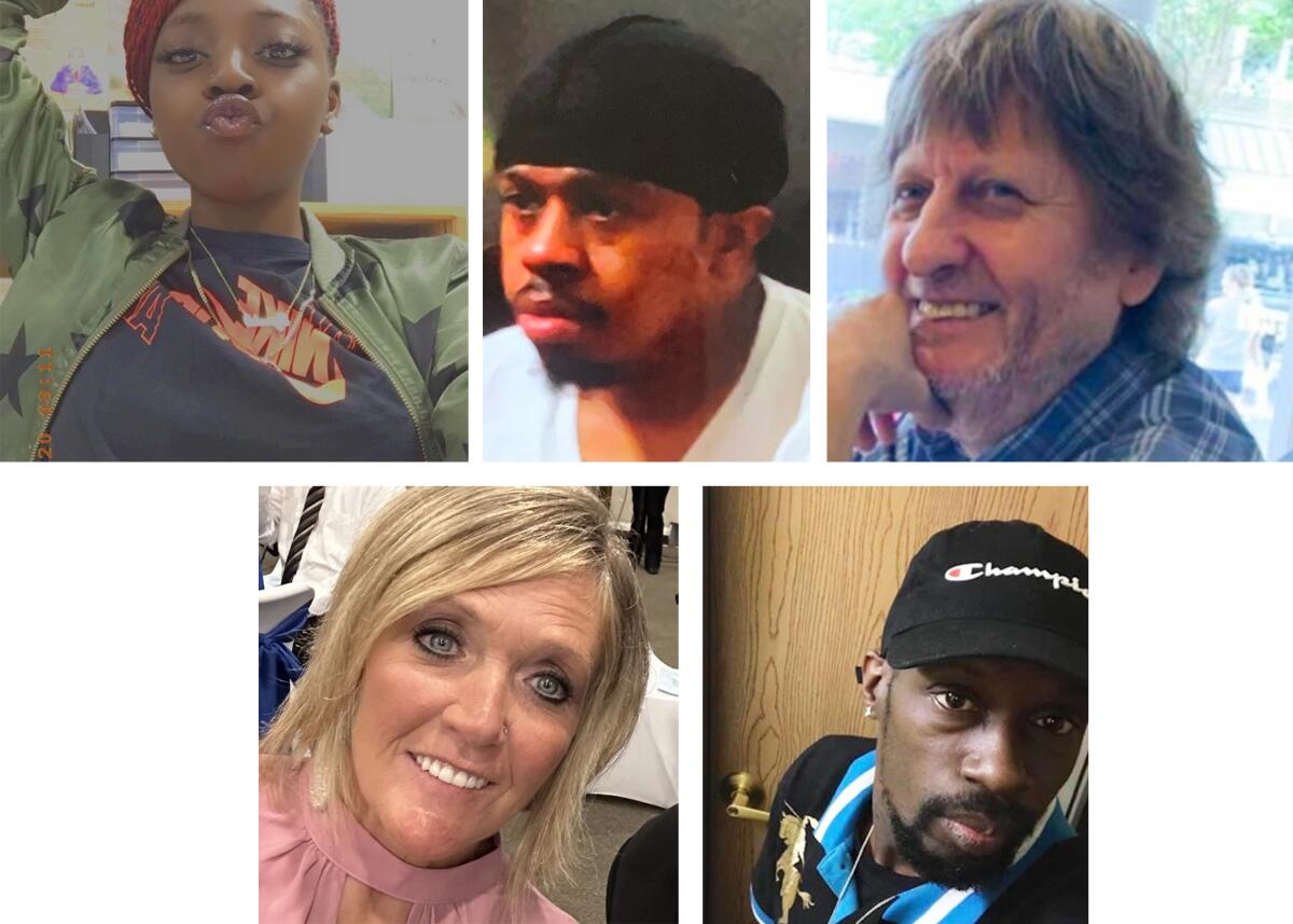 Five of the victims killed in Virginia Walmart shooting