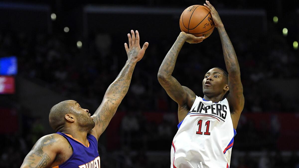 Jamal Crawford (11) hasn't been matching his three-point accuracy from last season, but teammate Chris Paul says the Clippers' long-range shooting isn't an issue.