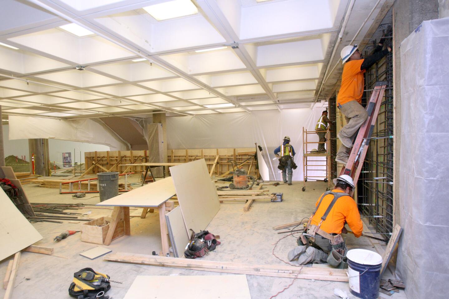 Photo Gallery: Central library renovations continue on track