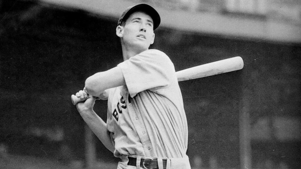 Ted Williams Jumping with PCL San Diego Padres – Society for