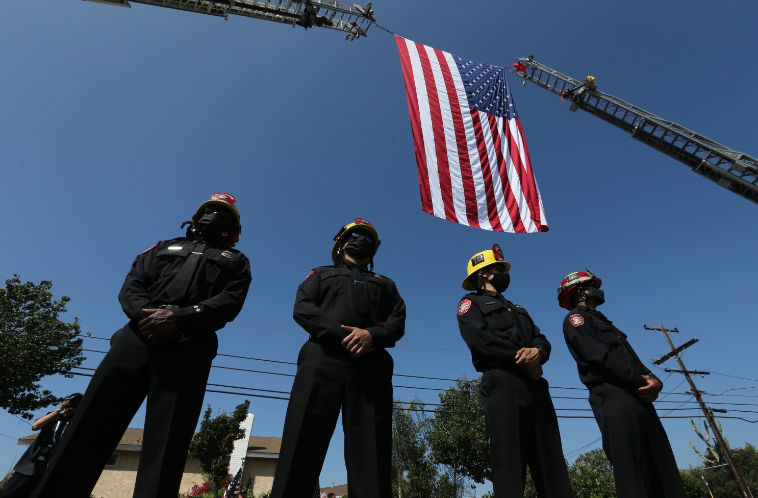 firefighter who died battling el dorado blaze is memorialized los angeles times firefighter who died battling el dorado