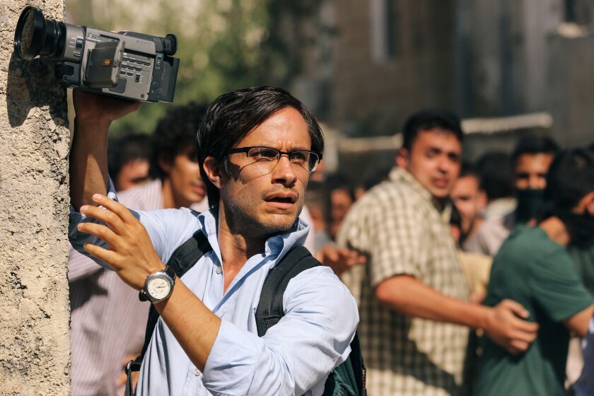 Actor Gael Garcia Bernal in a scene from the film, "Rosewater."