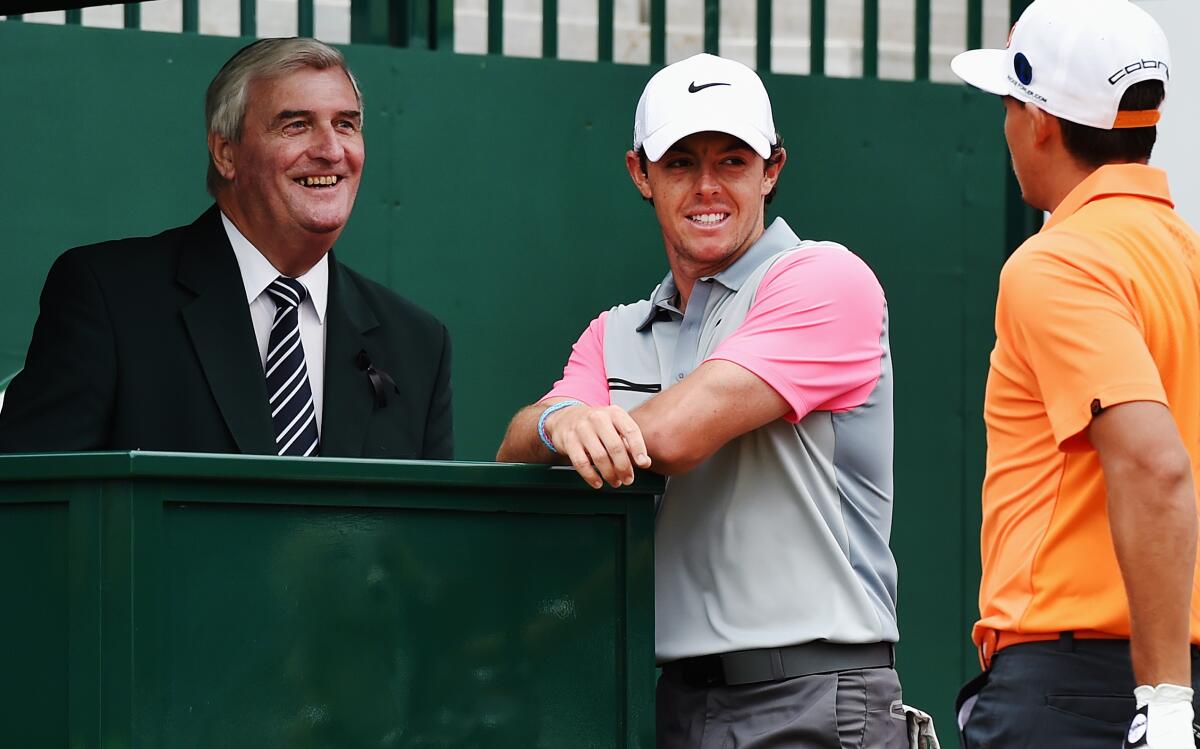 Ivor Robson, legendary voice of the British Open, dies at 83 - Los ...