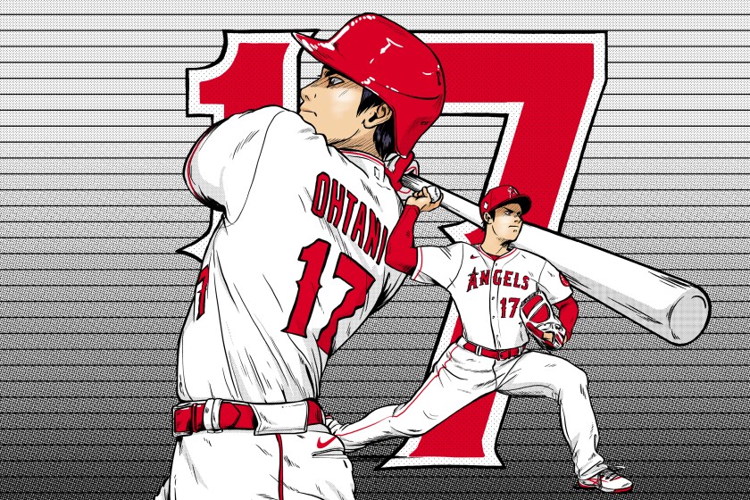 Illustration of Shohei Ohtani in manga style.