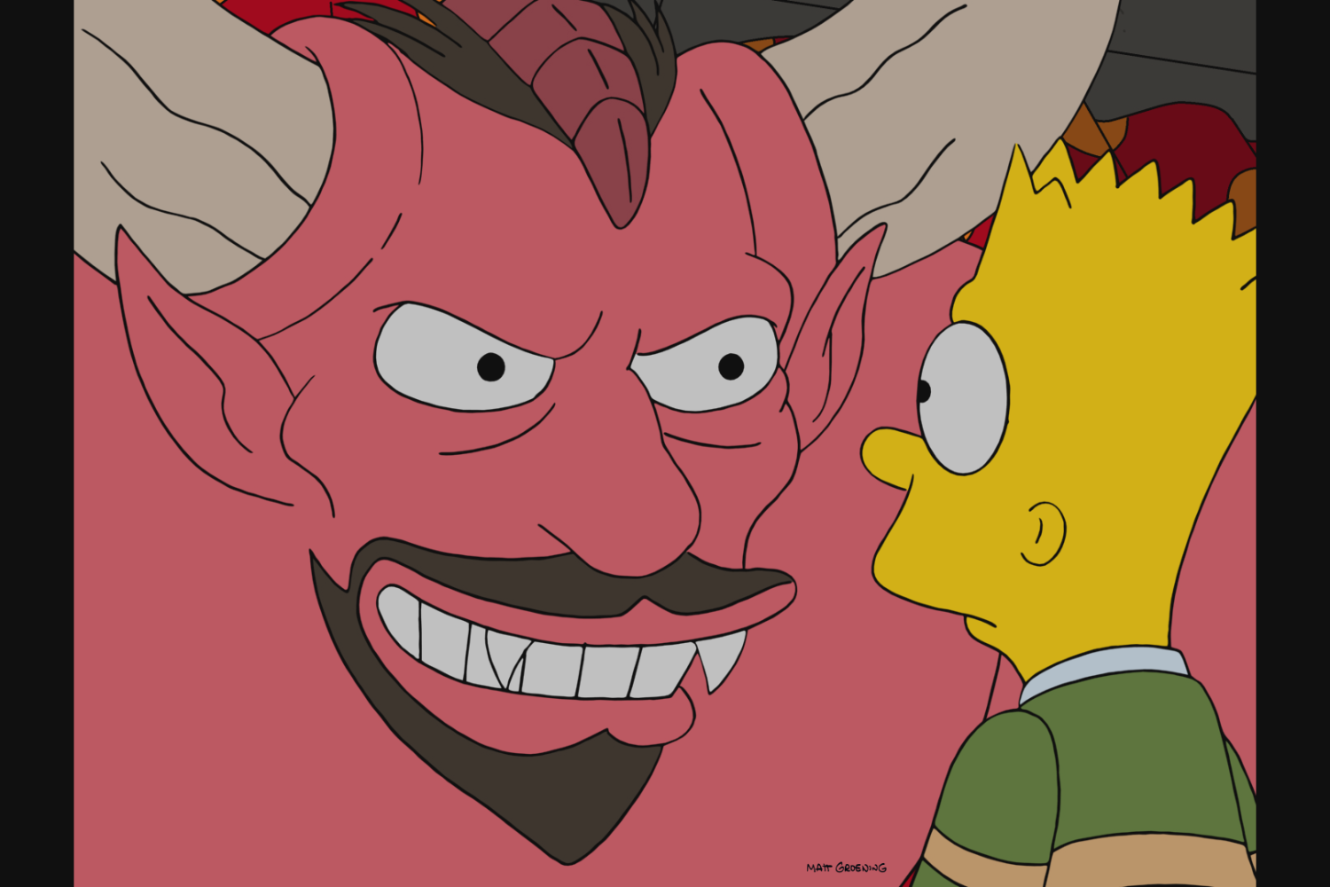 THE SIMPSONS: In this year's installment of the annual fright-fest, the town is menaced by a mysterious murdering monster from out of the sewers, Krusty has a demonic special guest on his live Halloween special, and we go a thousand years into Springfield's poseable plastic post-apocalyptic future in the