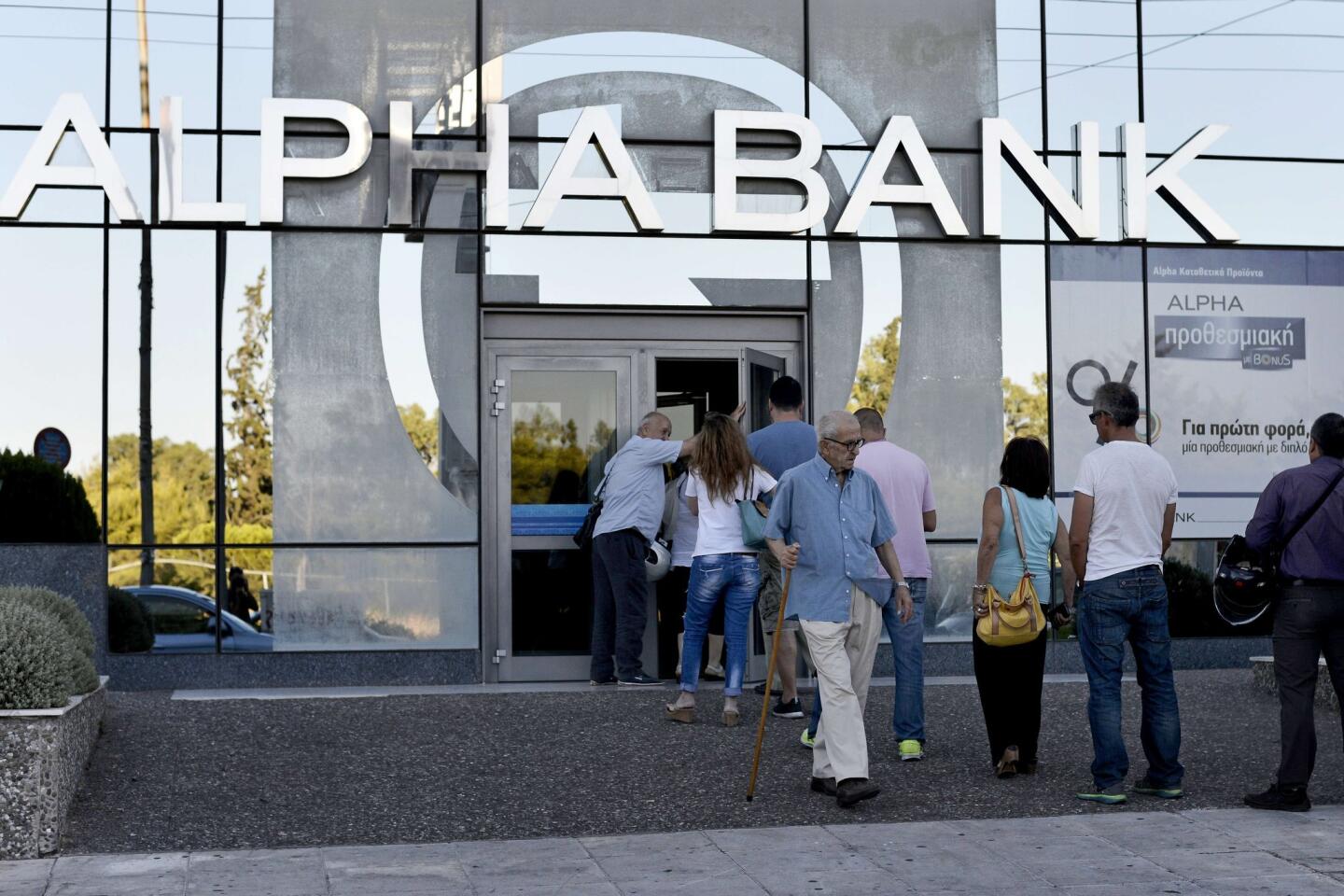 Greek banks reopen