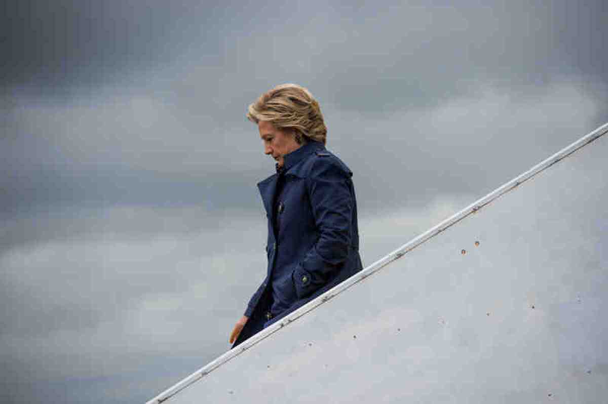 An image of Hillary Clinton from the four-part Hulu docuseries "Hillary," set to premiere at this year's Sundance Film Festival.